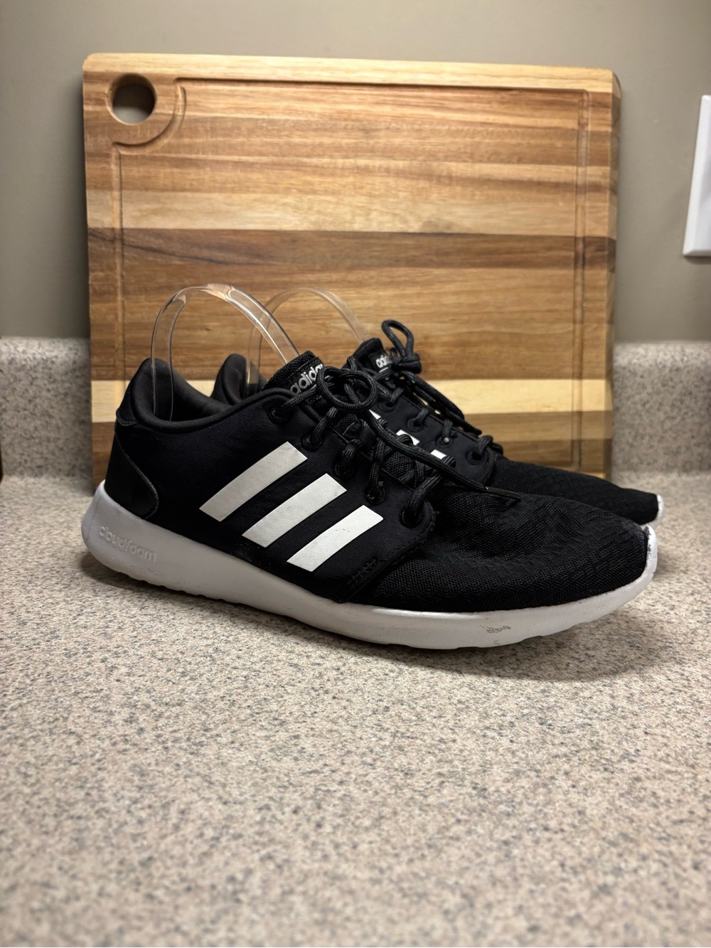 adidas Women’s Black Cloudfoam Sneakers Size 11